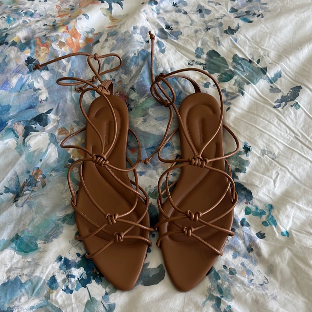 Vince Lace Up Sandals